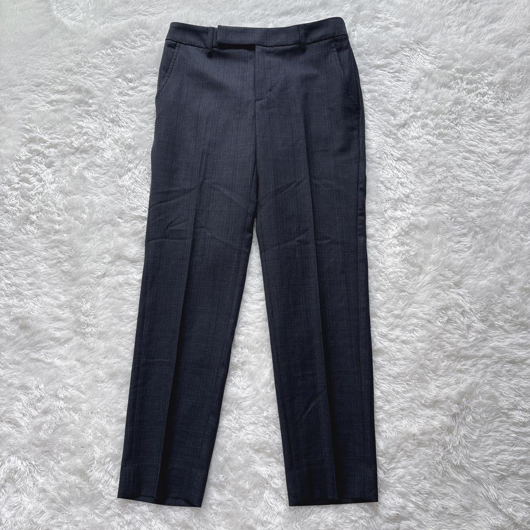 美品 スーツカンパニー パンツスーツ セットアップ REDA 近年 チェック36