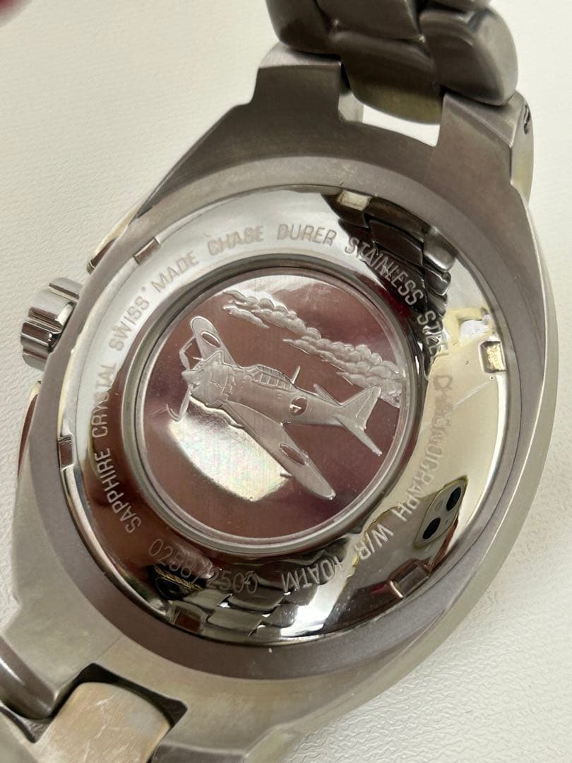 CHASE DURER 零戦のクロノグラフ　限定モデル　フランクリンミント