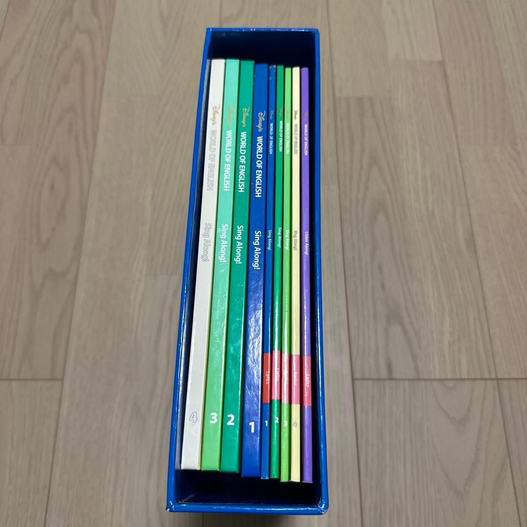 ディズニー英語システム　シングアロング　DVD CD ワールドファミリー　DWE
