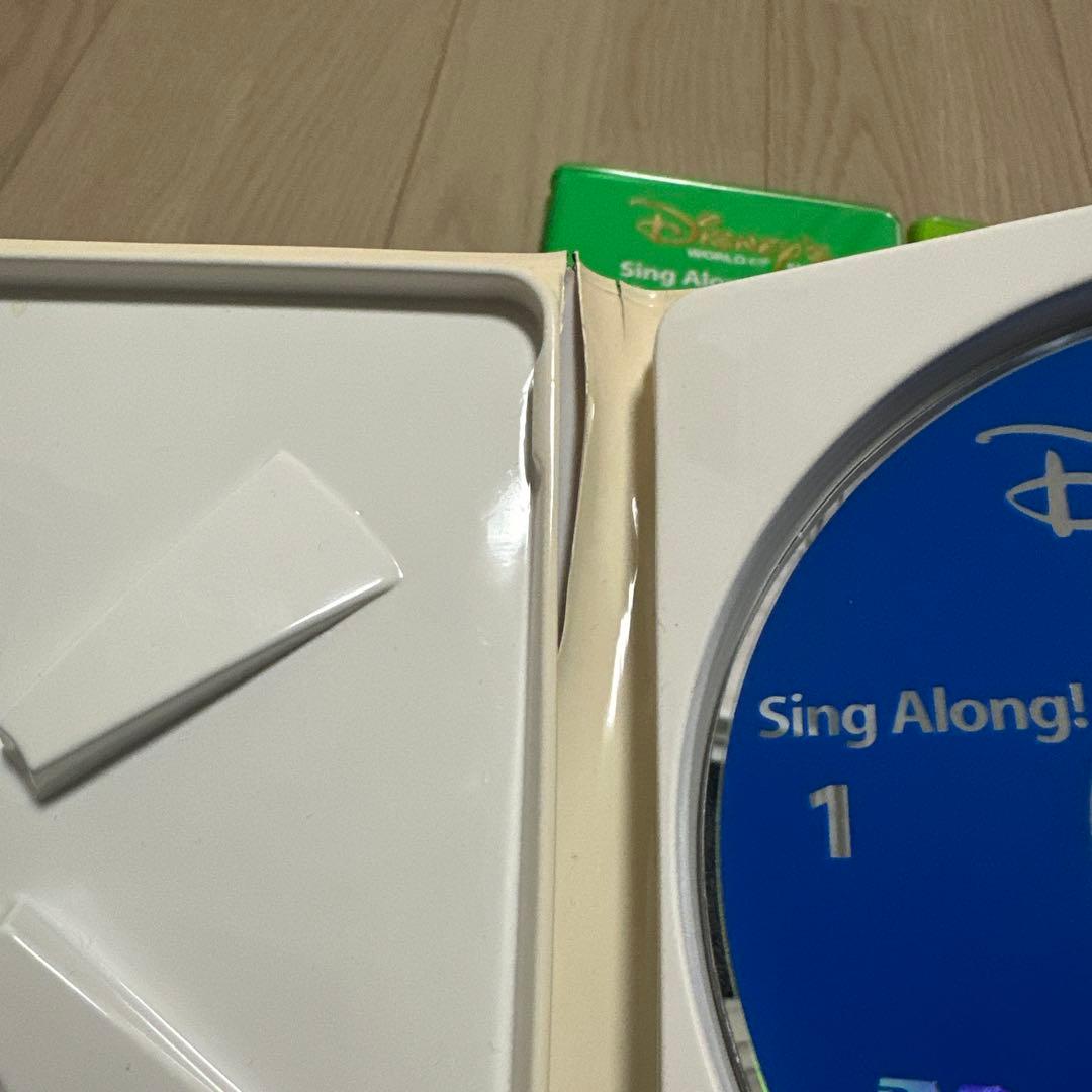 ディズニー英語システム　シングアロング　DVD CD ワールドファミリー　DWE