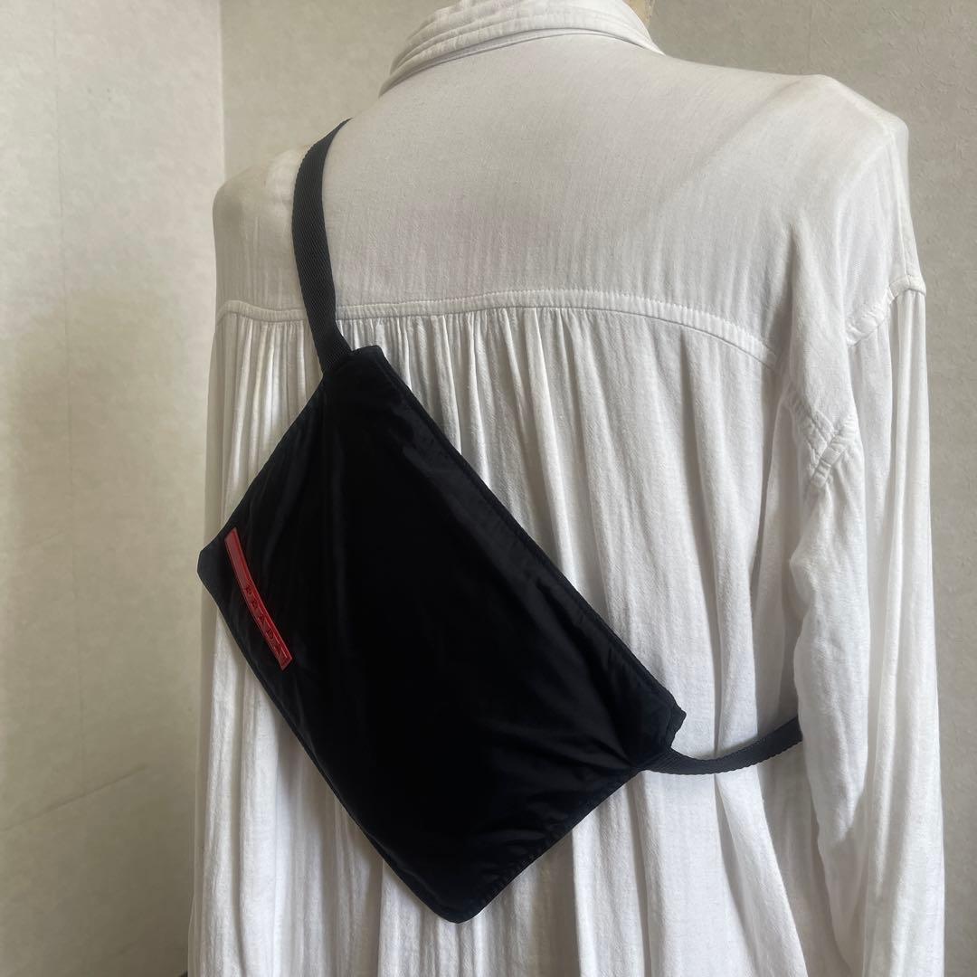 ◇ 美品PRADA SPORT プラダスポーツボディバッグ ウエストポーチ ◇