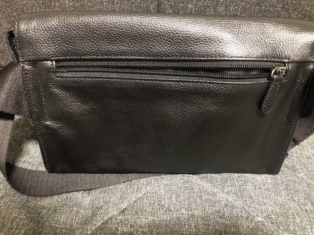 パピヨネ限定カラー完売★ワイドテープショルダー バッグ 内側 ダルメシアン柄