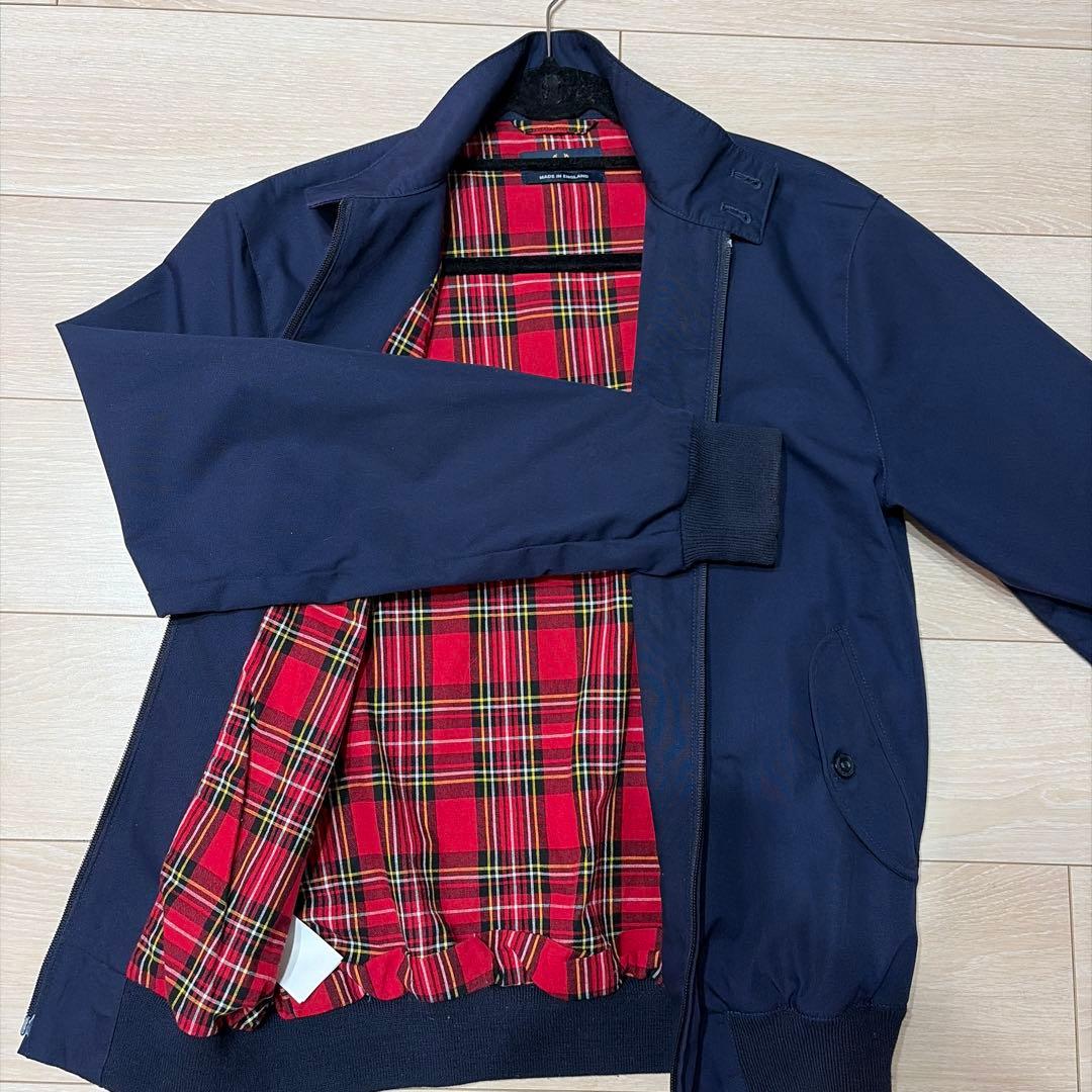 マ*ィ様 イングランド製 フレッドペリー ハリントンジャケット サイズ　S