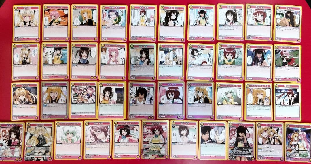 【プロモ追加】黄色 SR以下4コン 168枚 ユニオンアリーナ ToLOVEる