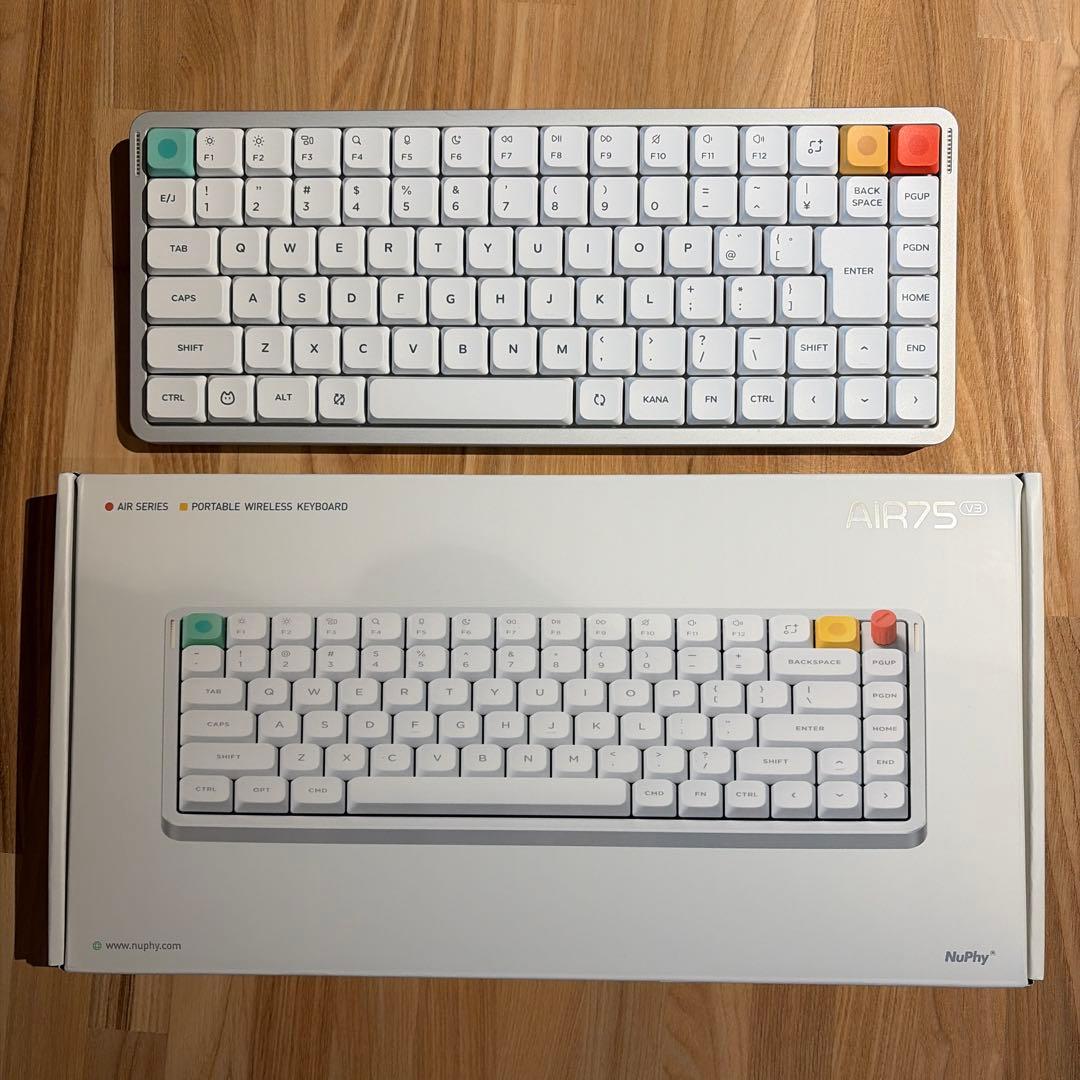 NuPhy Air75 V3 Red Nano JIS 技適認証