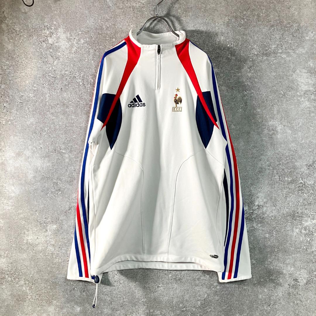 2004 Euro2004 フランス代表　ドリルトップ　ジャージ　ハーフジップ