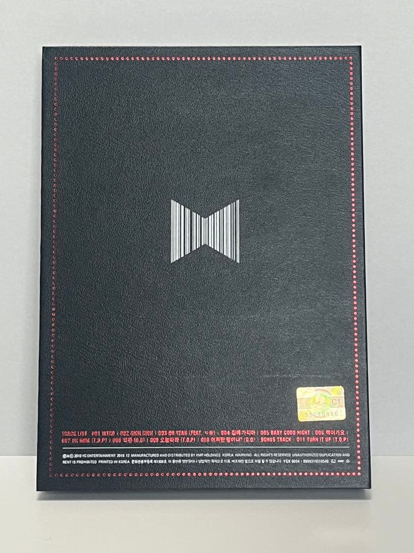 GD&TOP THE FIRST ALBUM BIGBANG 2010 韓国盤