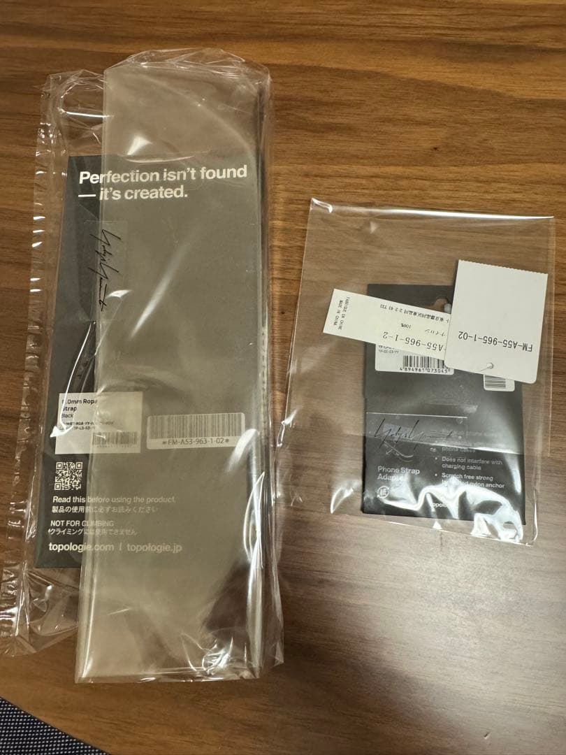topologie × yohji yamamoto ストラップアダプターセット