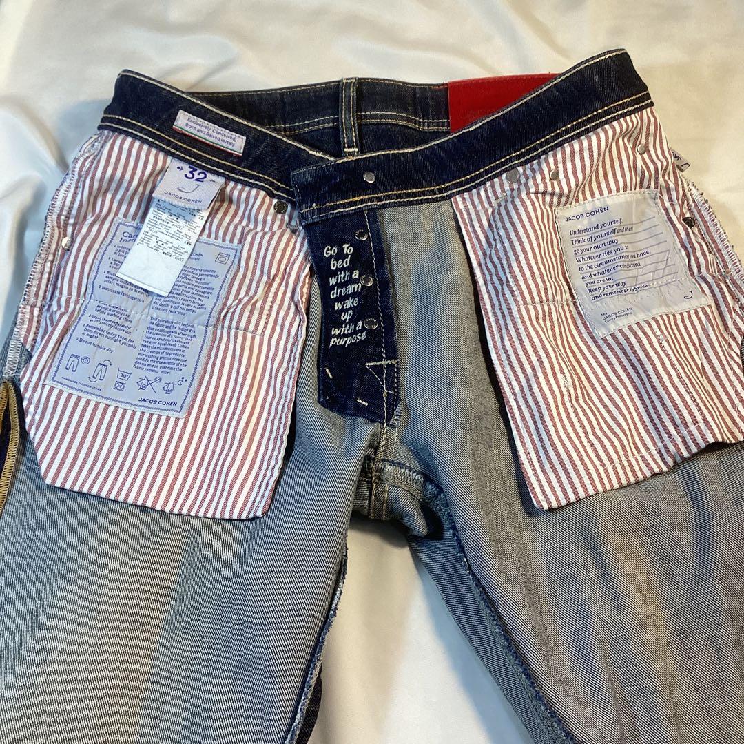 ヤコブコーエン　JACOB COHEN濃紺ストレートデニムW32