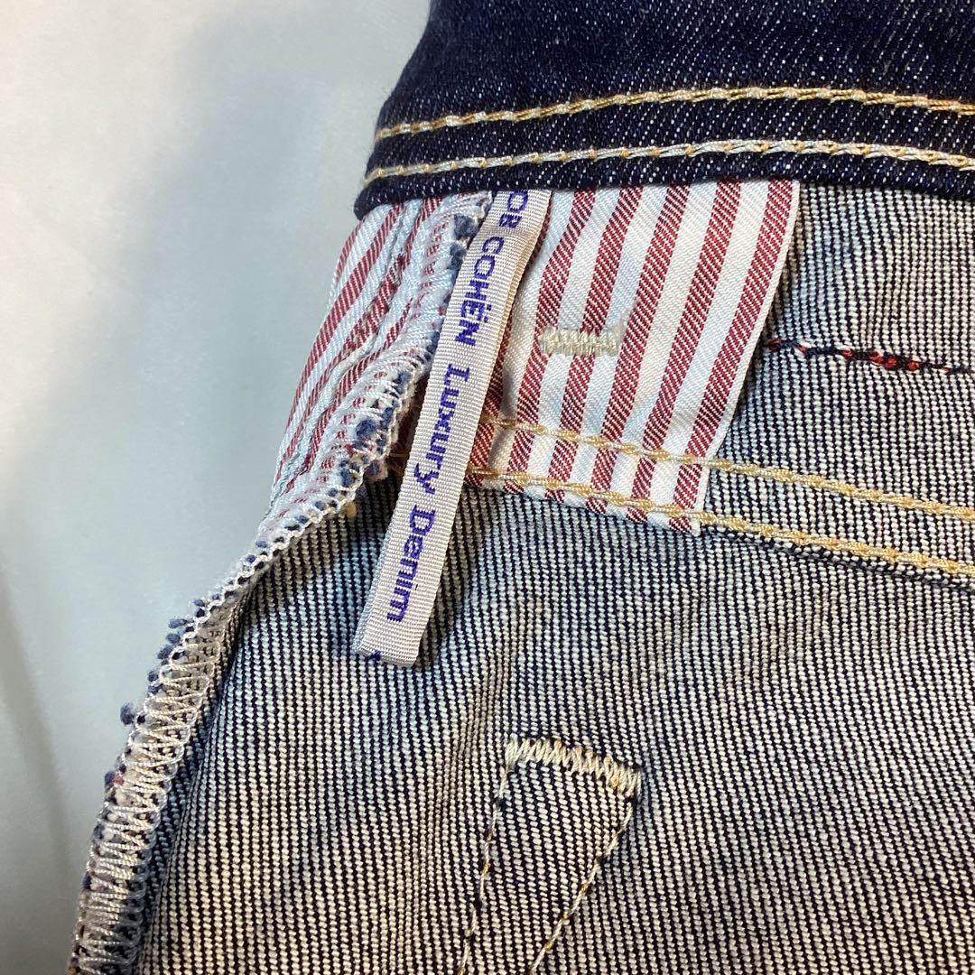 ヤコブコーエン　JACOB COHEN濃紺ストレートデニムW32