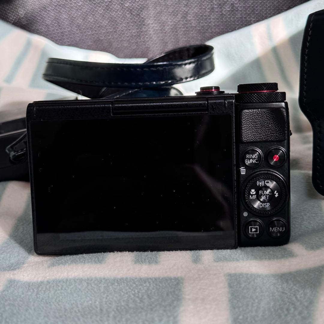 Canon PowerShot G7 X 本体＋高級レザーケース付き 美品