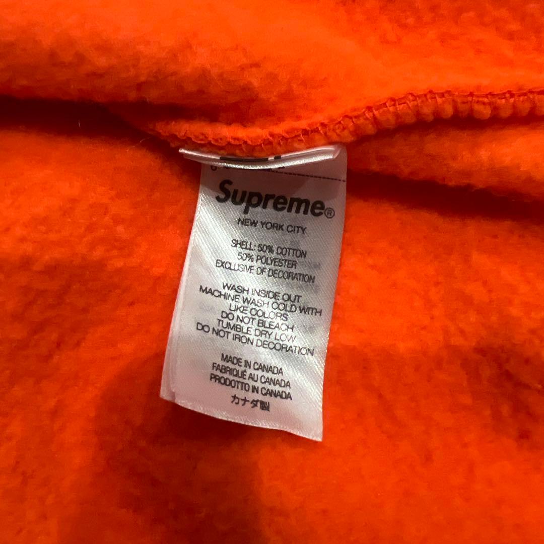 トップス Supreme S Logo Zip Up \"Bright Orange\"