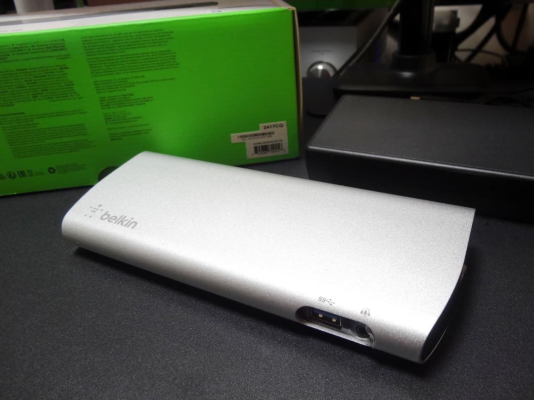 美品 Belkin Thunderbolt3（USB-C）ドッキングステーション