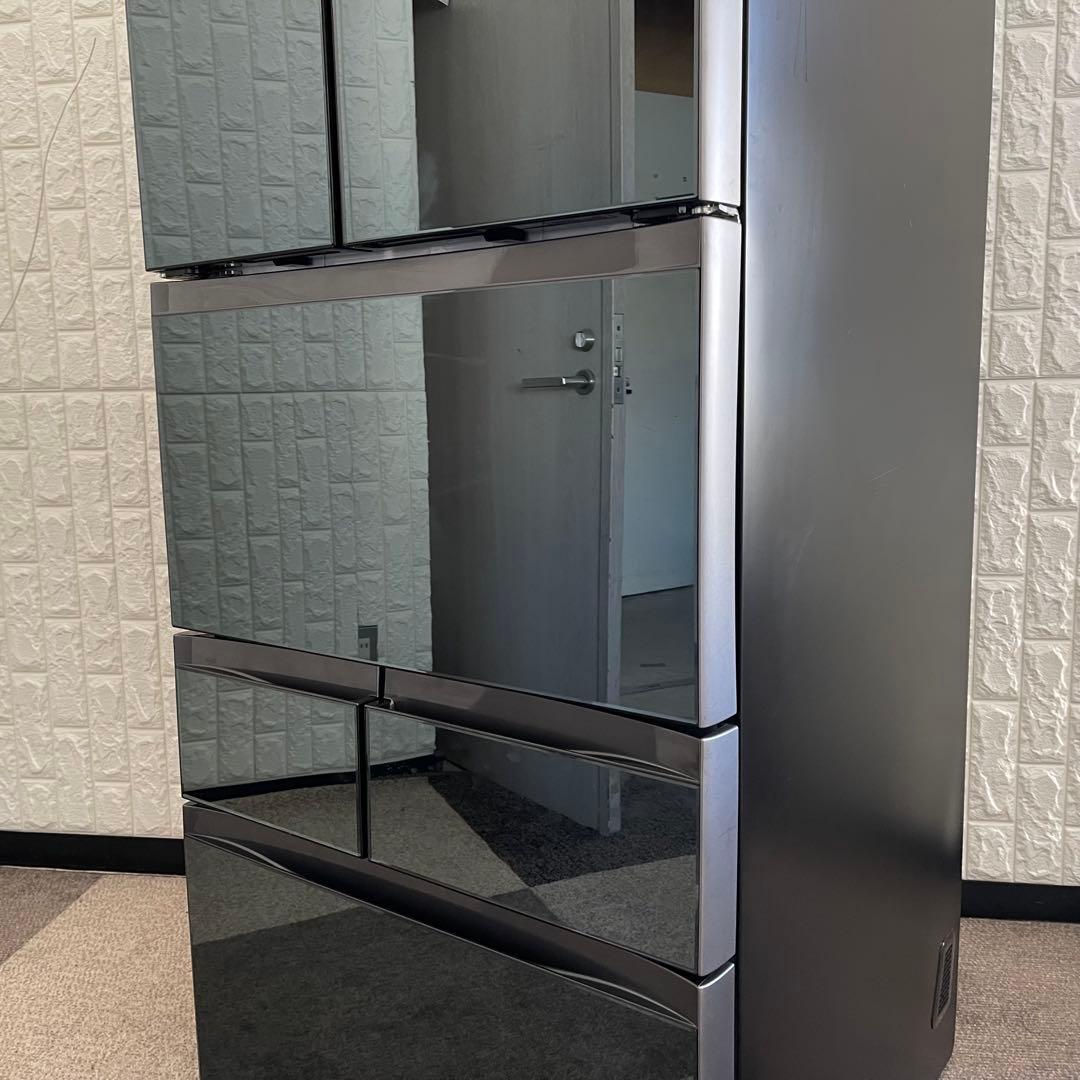 東京23区配送無料✨冷蔵庫　東芝　ミラー　GR-M510FWX 容量:509L