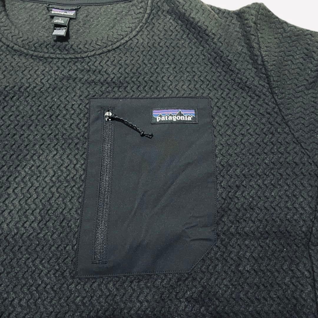 パタゴニア patagonia R1 エア・クルー Lサイズ ブラック