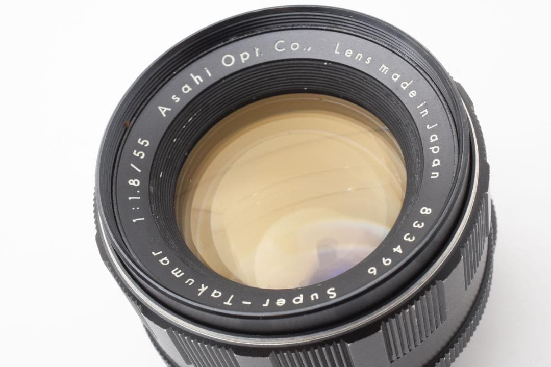 ◎初期型◎ Super Takumar 55mm F1.8 フード付 Y012