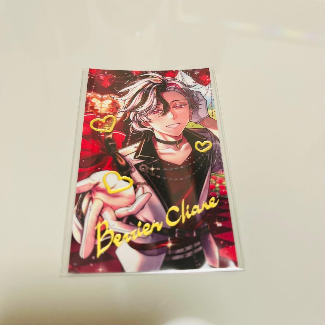 あくねこ　バレンタイントレカ風カード　レア　箔押し　ベリアン