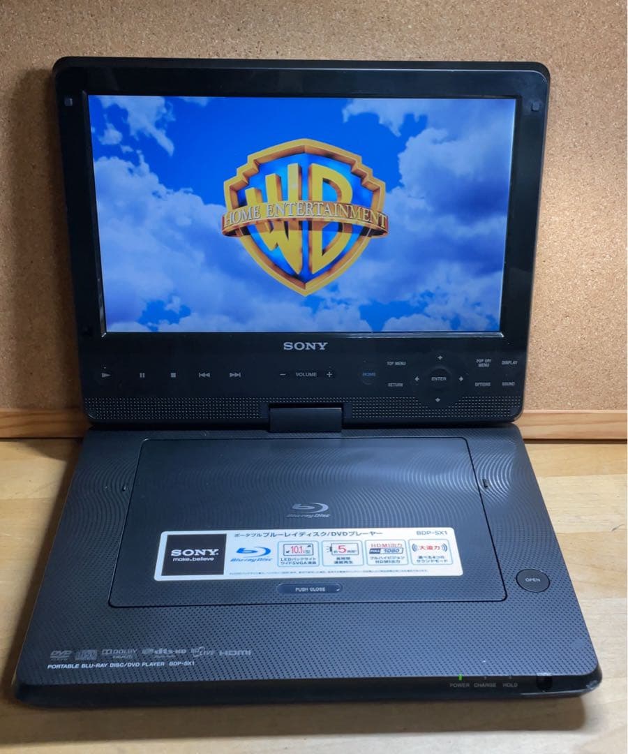 最終価格 SONY 10インチ高画質ポータブルDVD・BD・ブルーレイプレーヤー
