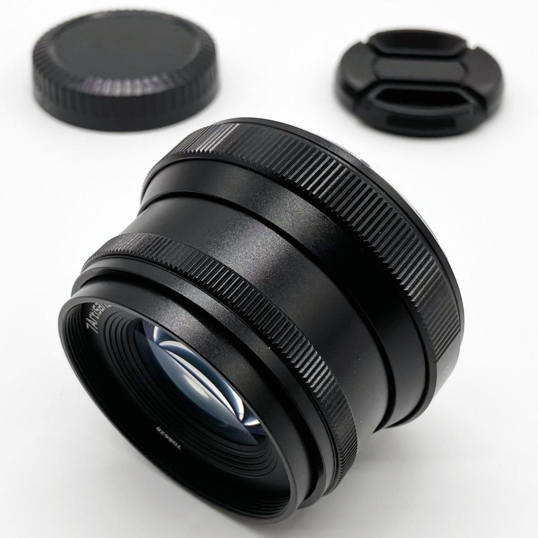 ★ 七工匠 7Artisans 35mm F1.2 ブラック フジフィルムX