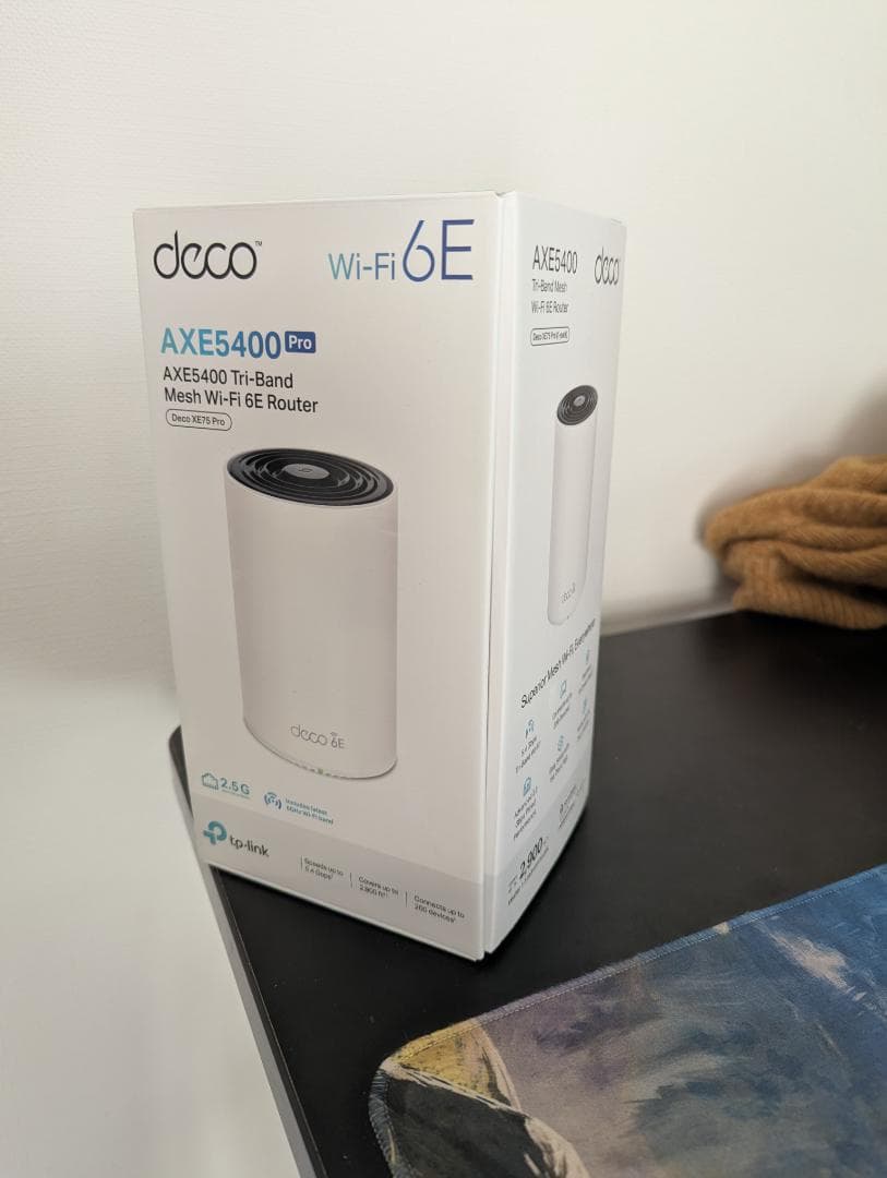 TP-Link Deco AXE5400 Pro Wi-Fi 6Eルーター