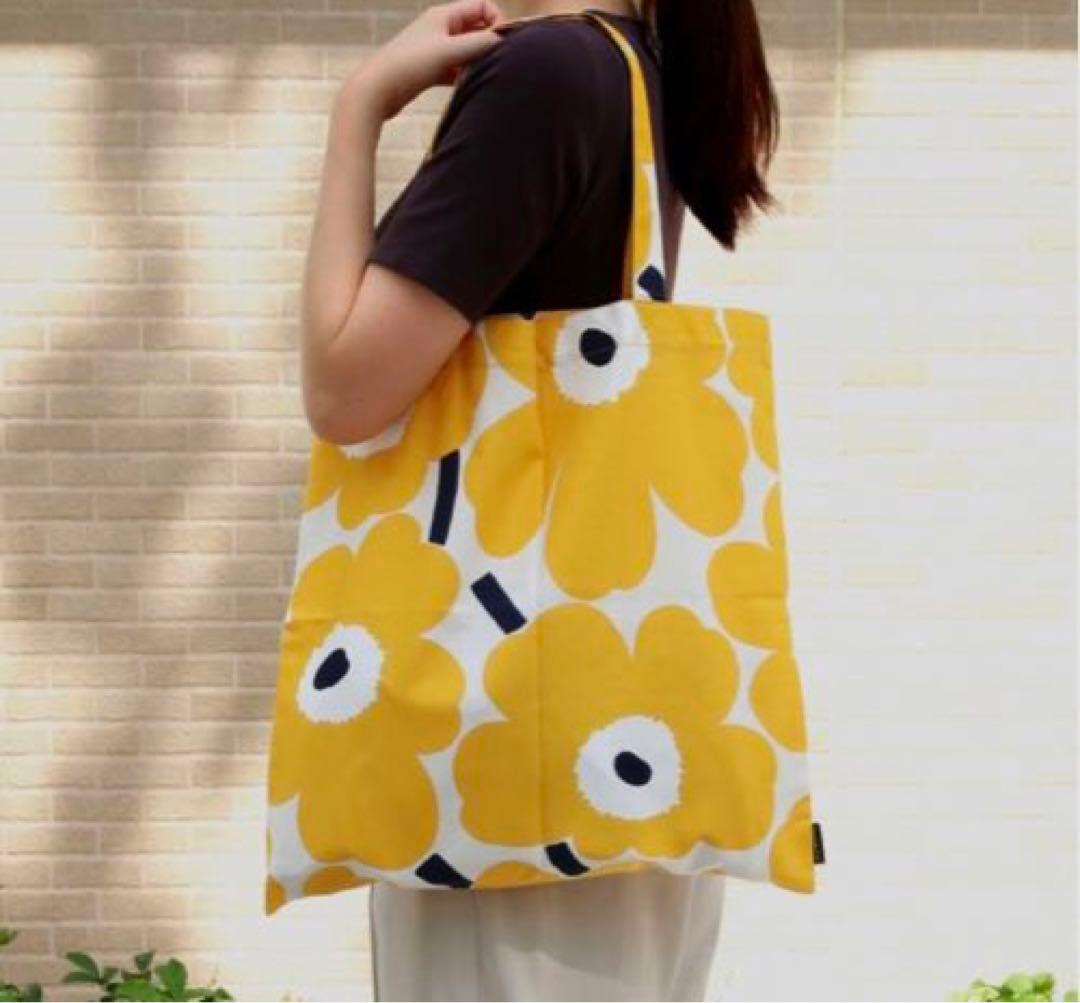 ✈︎新品未使用＆希少✈︎マリメッコ　marimekko エコバッグ　トートバッグ