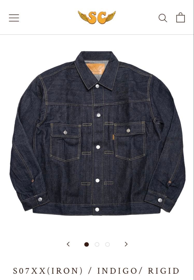 完売新品!SC/SUBCULTUREデニムセットアップS07XX&4701XX