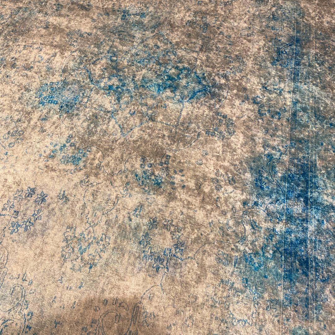 トルコのカーペット 120*180cm オーバーダイ ヴィンテージデザインラグ