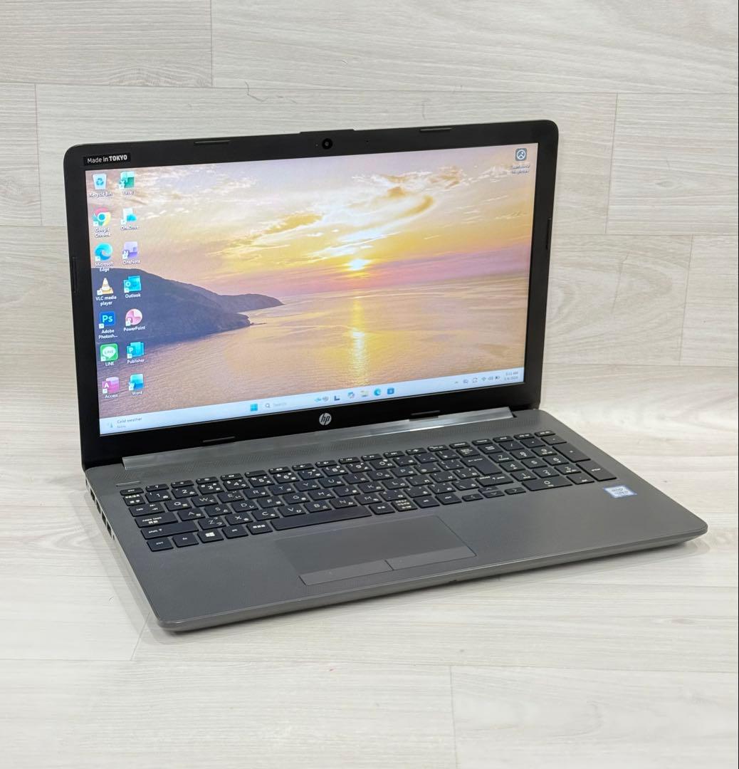 7世代hpエイチピーノートパソコン/メモリー8GB/256GB+500GB