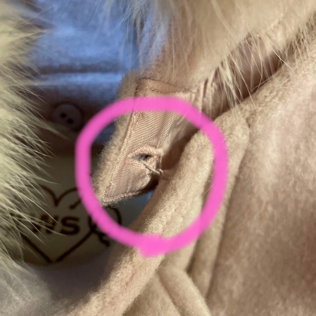 WITHSUN Happy×3コート ピンク M