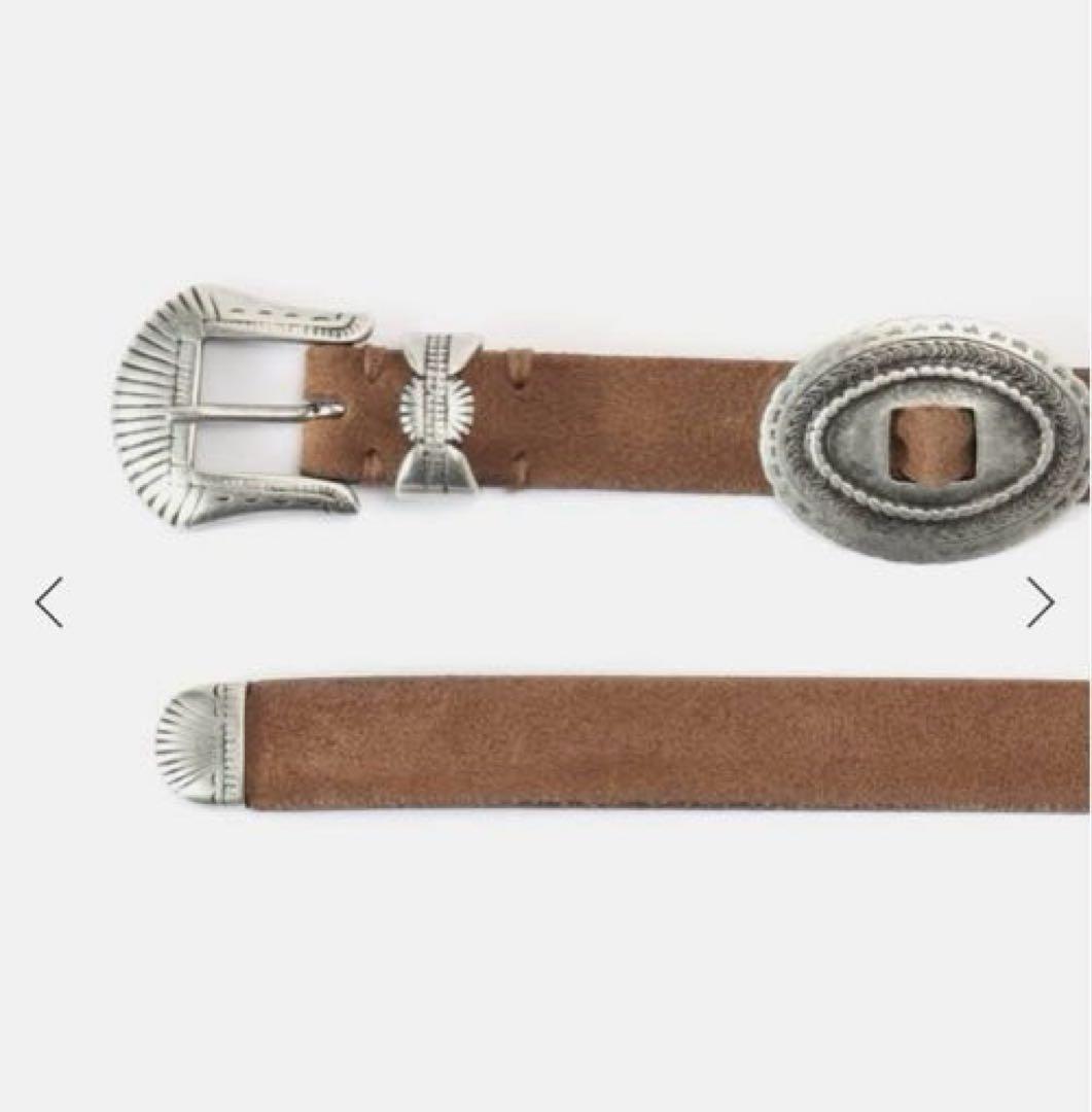【PUNTOVITA/プントヴィータ】CONCHO ベルト（SUEDE）　新品