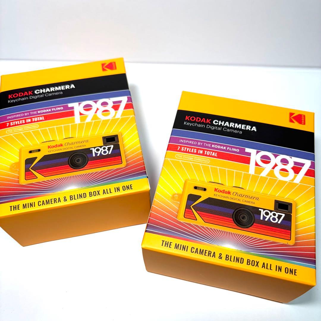 未開封 ２個セット キーホルダー型デジタルカメラKodak Charmera
