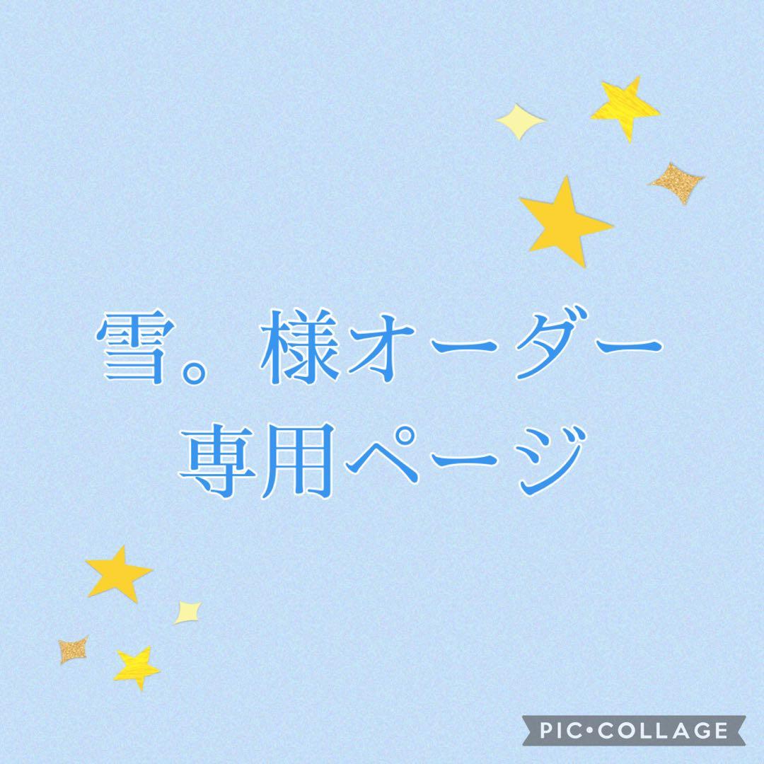 雪。オーダーページ