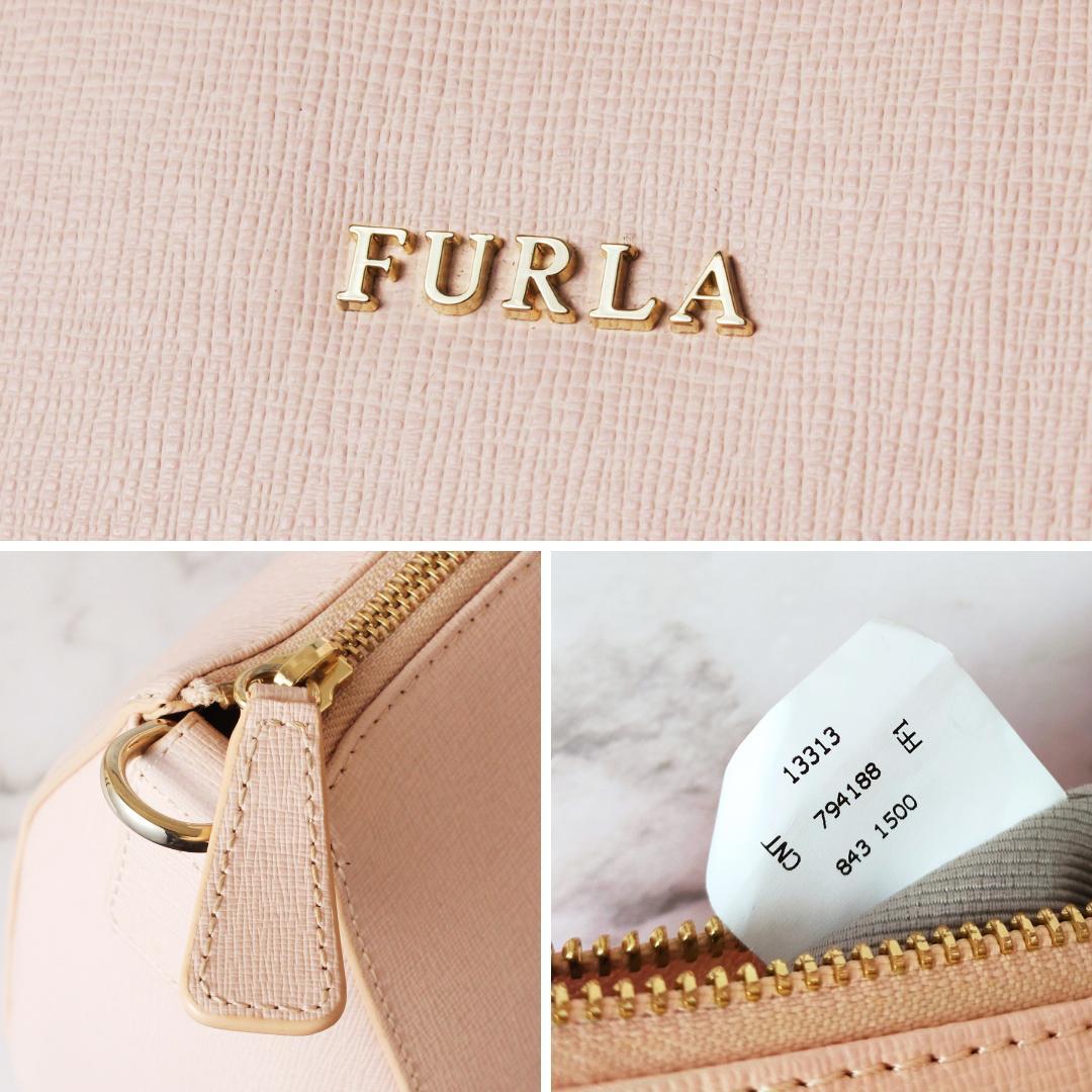 ✨極美品✨ フルラ LINDA トートバッグ 肩掛け 2way くすみピンク