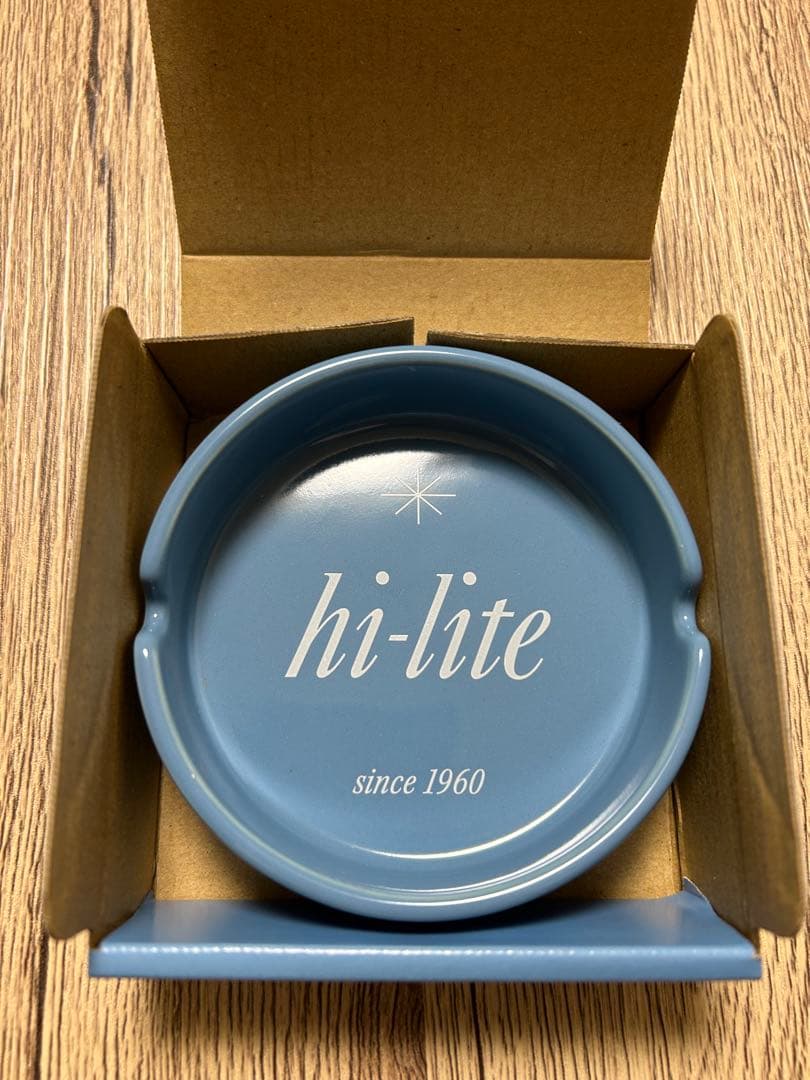 hi-lite　卓上灰皿 65周年記念モデル ＜ブルー＞