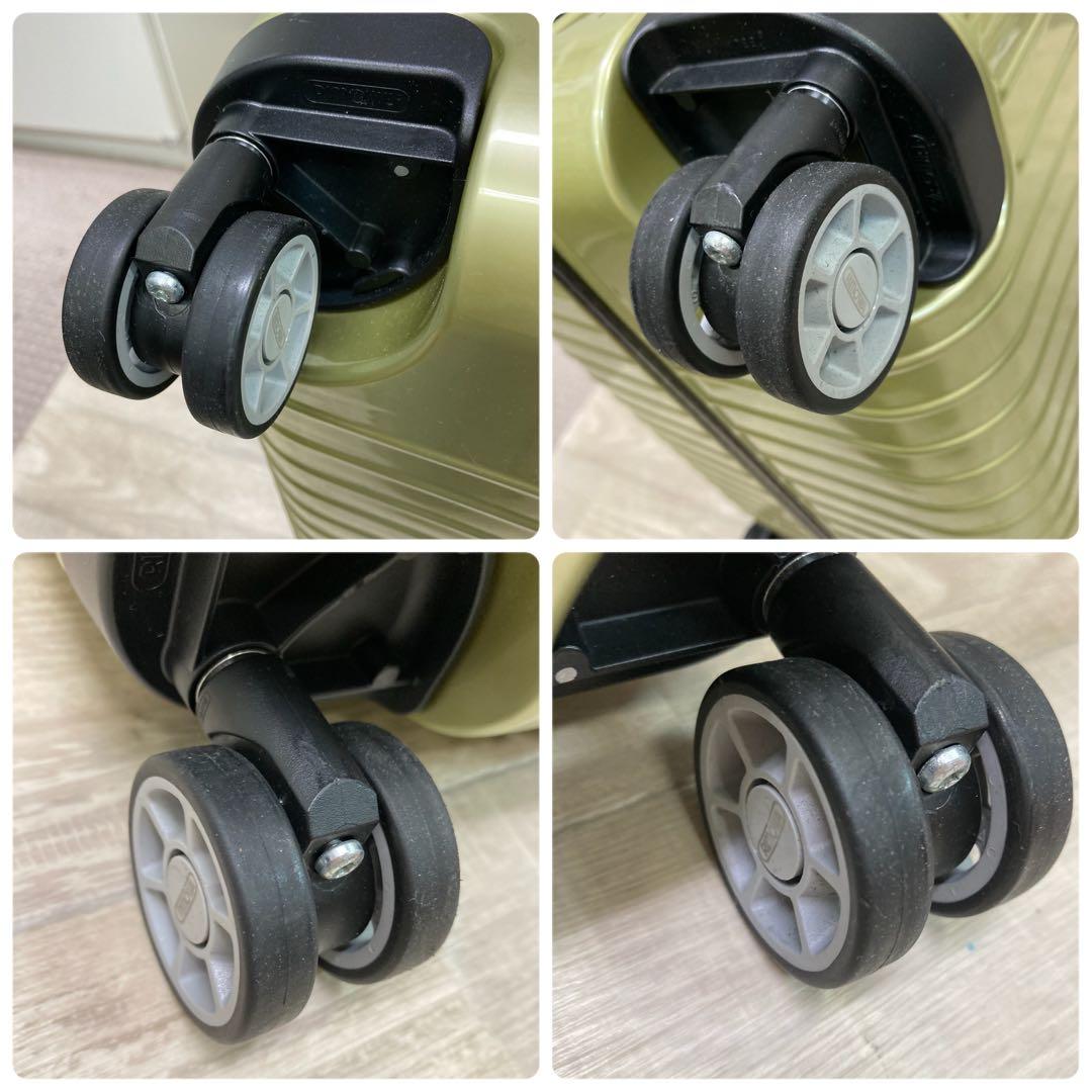 w*w様 未使用品 リモワ サルサエアー キャリーケース ライムグリーン 80L