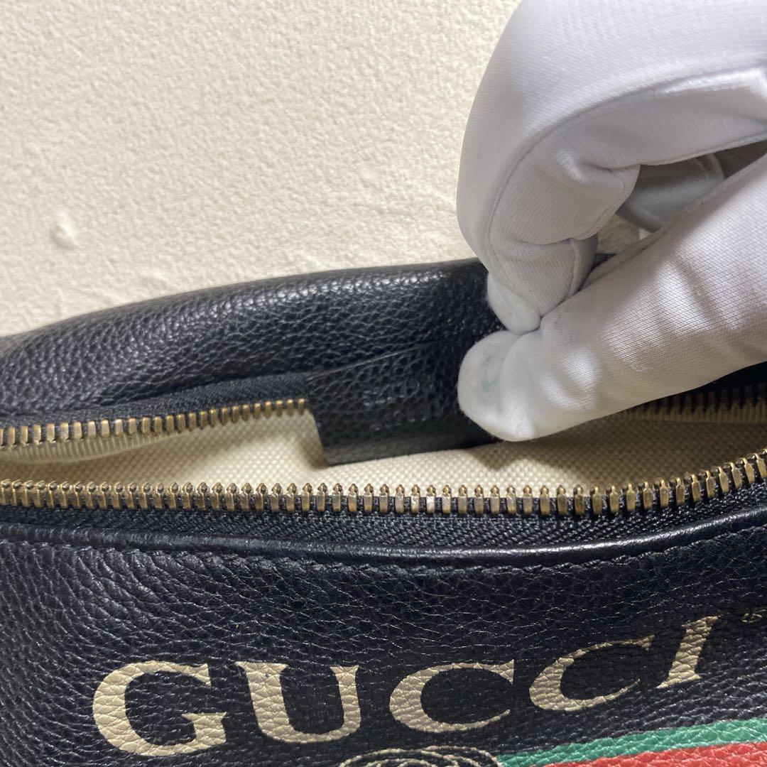 グッチ ウエストバッグ ボディバッグ ウエストポーチ シェリーラインGUCCI