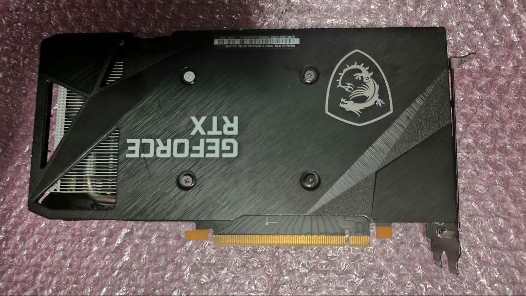 ジャンク MSI RTX 3060TI VENTUS 2X  8G 動作確認済み