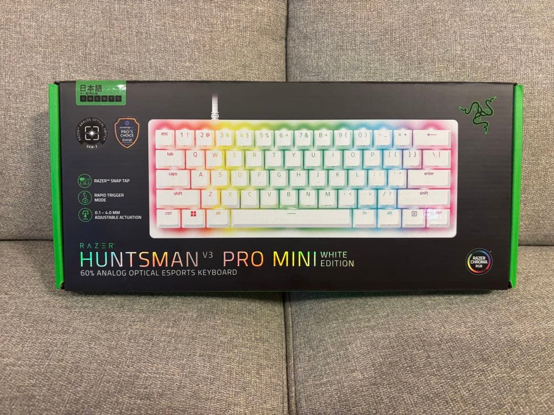 キーボード Razer Huntsman V3 Pro Mini White Edition