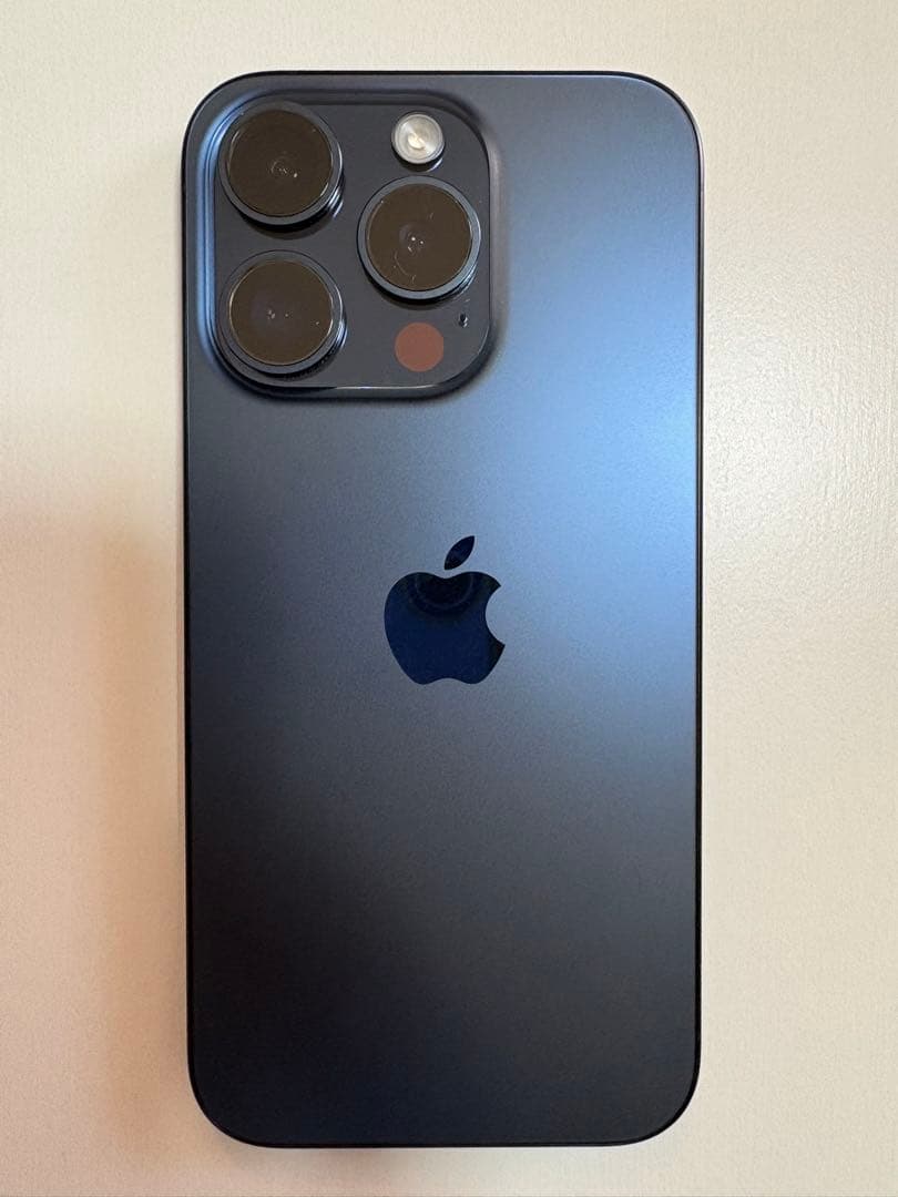 iPhone 15 Pro 128GB ブルーチタニウム sim free