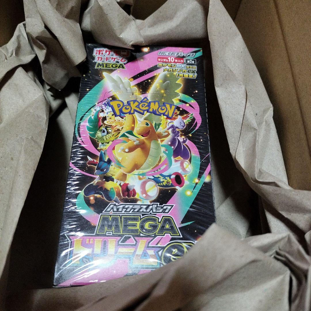 う*ー様 ポケモンカード MEGA ドリームEX 未開封シュリンク付きBOX ポ