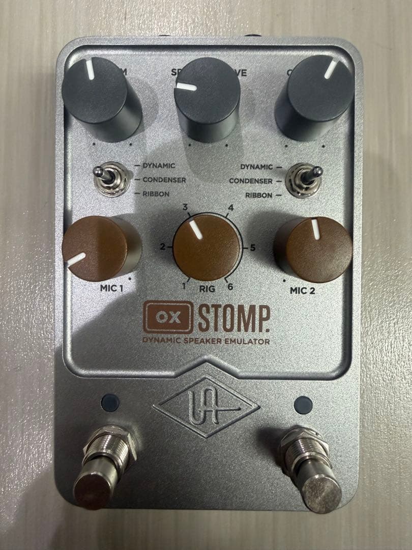 ギター UAFX OX STOMP Dynamic Speaker Emulator