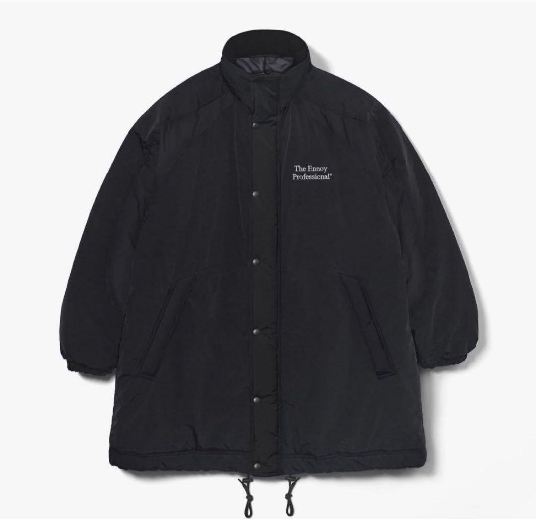 エンノイennoy PADDED NYLON BENCH COAT