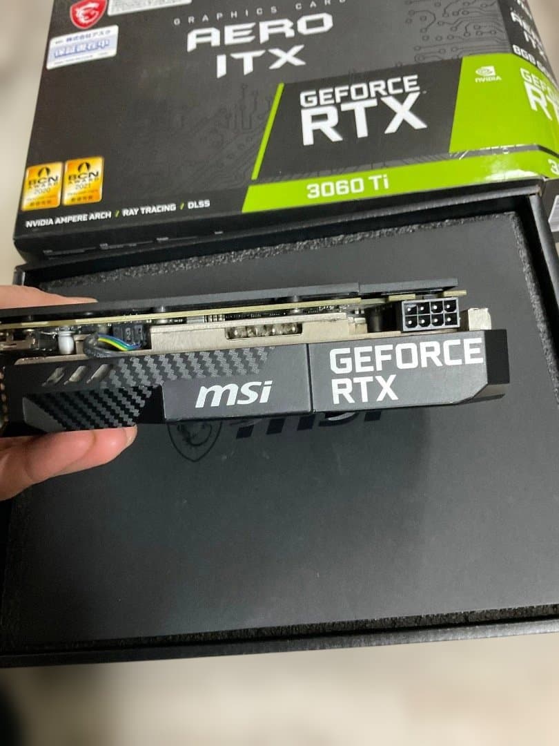 グラフィックボード・グラボ・ビデオカード MSI AERO ITX 3060ti