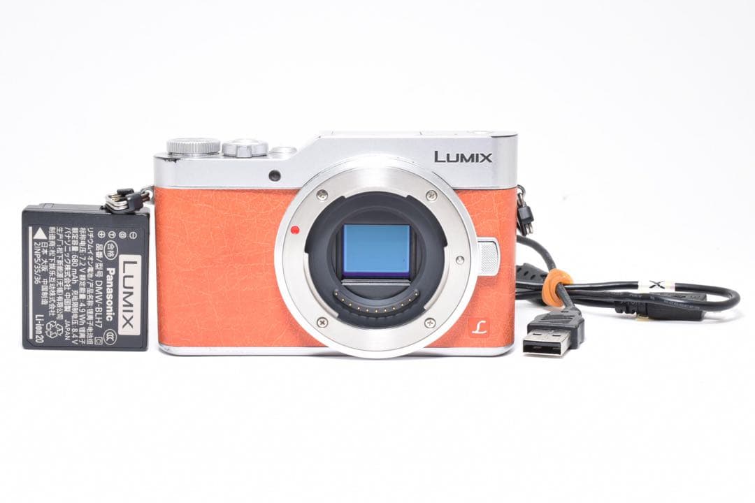 LUMIX DC-GF9 ミラーレス一眼 オレンジ