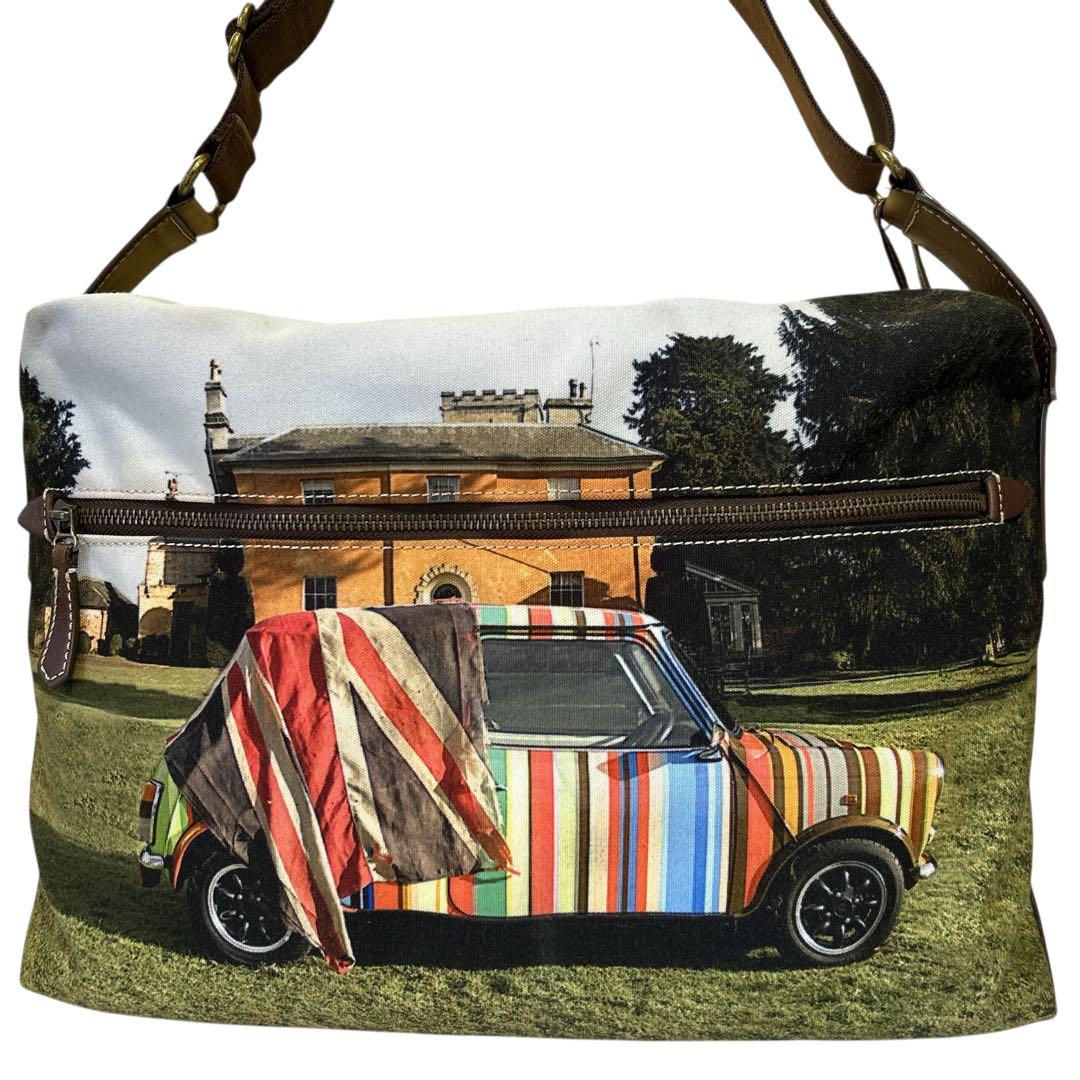 Paul Smith ショルダー バッグ ミニクーパープリント マルチストライプ