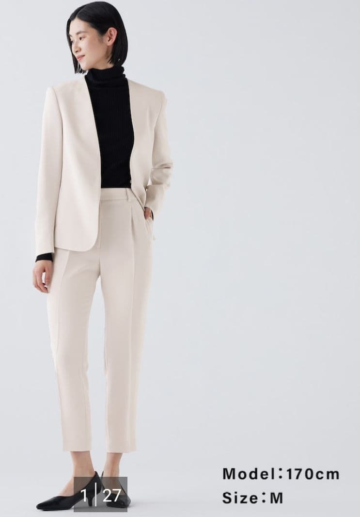 PLST プラステ スーツ セットアップ トリアセブレンド セレモニー M