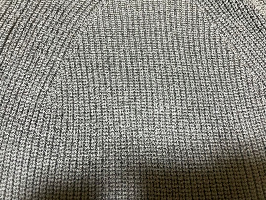 BATONER SIGNATURE crew neck knit ダークグレー