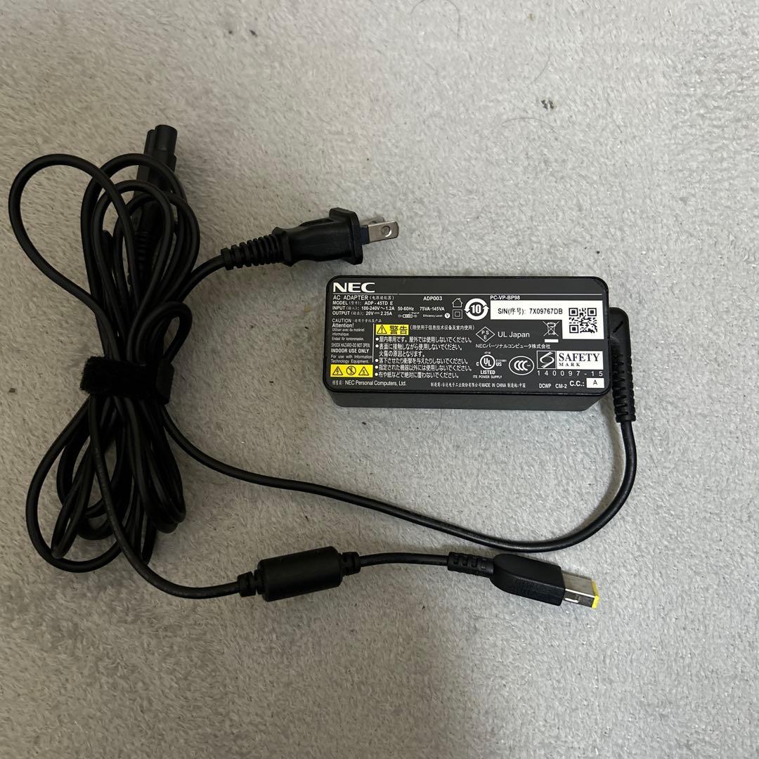 NEC ノートパソコン VersaPro Corei5 8GB/256GB