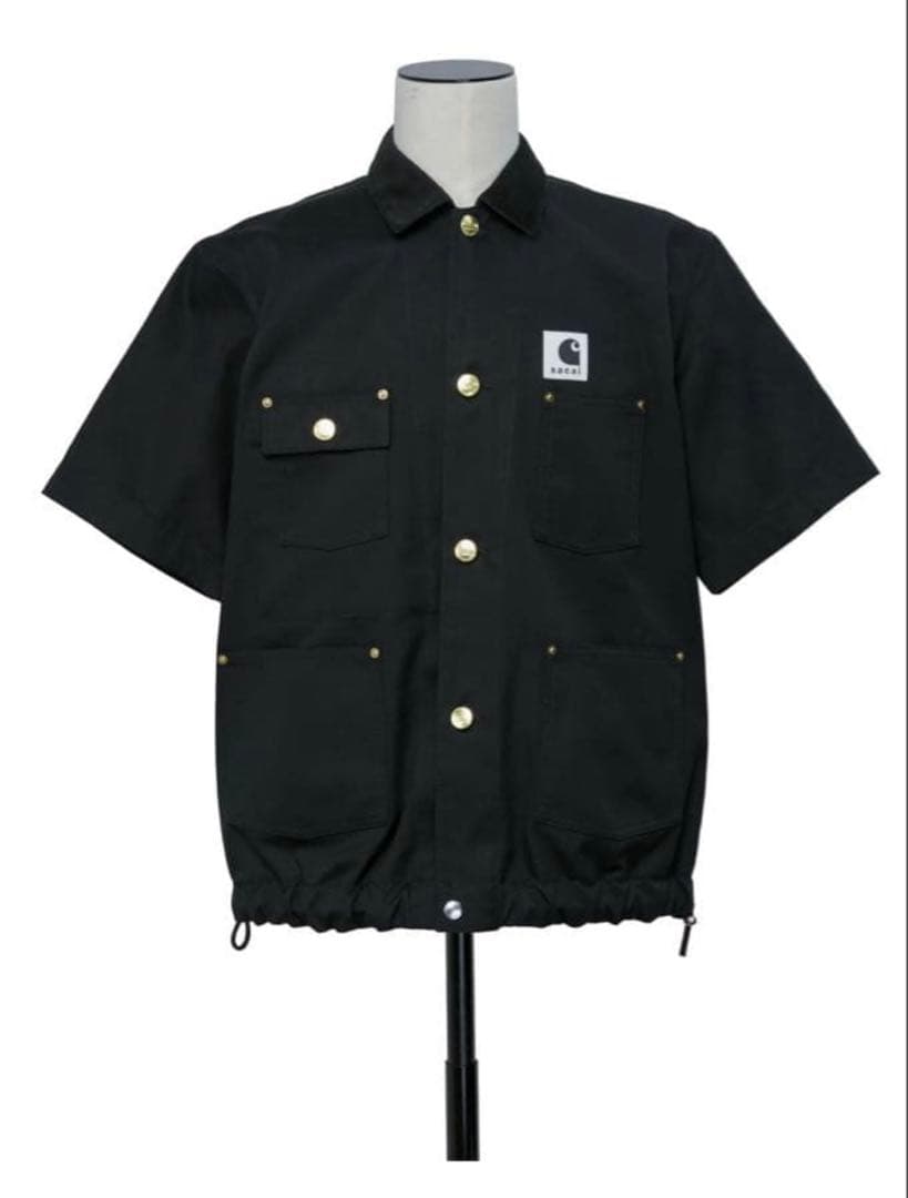 トップス sacai Carhartt WIP Duck Shirt black 1
