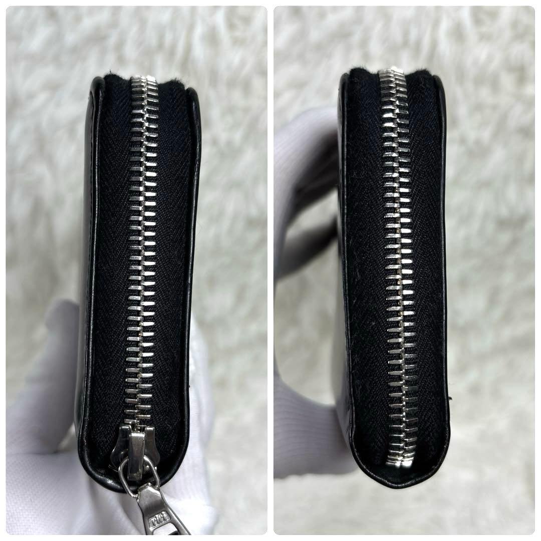 美品 ✨ Whitehouse Cox ラウンドファスナー　ブラック　長財布